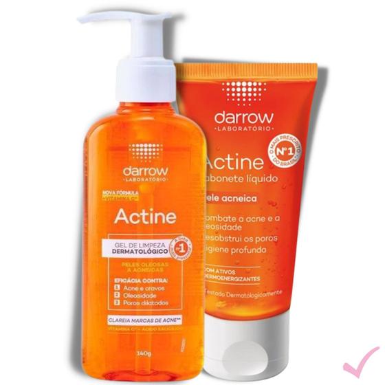 Sabonete Facial Kit Actine Pele Oleosa a Acneica 02 Unidades Menor preço em Sabonete Facial Kit Actine Pele Oleosa a Acneica 02 Unidades