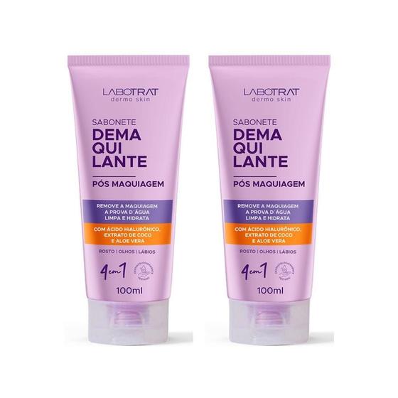 Imagem de Sabonete Facial Labotrat Liquido 100Ml Demaquilante - 2Un