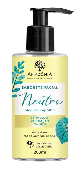 Imagem de Sabonete Facial Neutro Amazônia New face 200ml