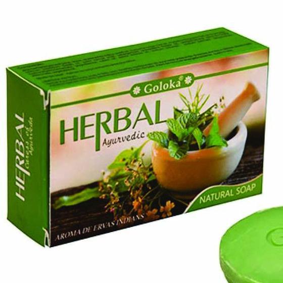 Imagem de Sabonete Goloka Herbal Natural Vegano Ervas de Purificação