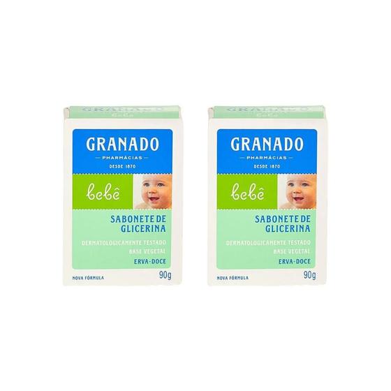 Imagem de Sabonete Granado Baby 90G Erva Doce-Kit C/2Un