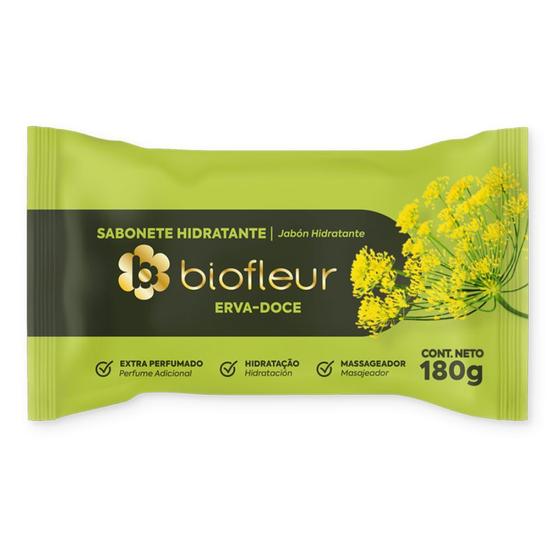 Imagem de Sabonete Hidratante Biofleur Erva-Doce 180g