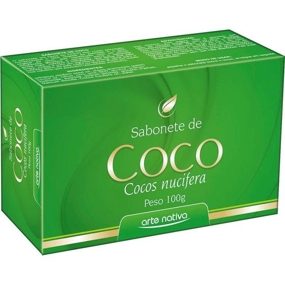 Imagem de Sabonete Hidratante De Coco 100g - Arte Nativa