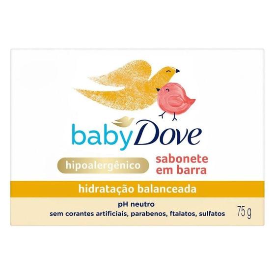 Imagem de Sabonete Infantil Hidratação Balanceada 75g - Dove Baby