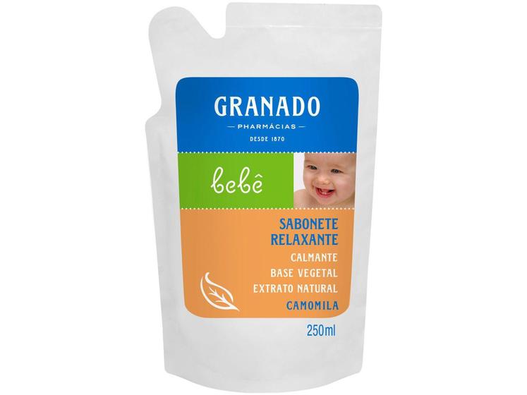 Imagem de Sabonete Infantil Líquido Granado Bebê  - Camomila Refil 250ml