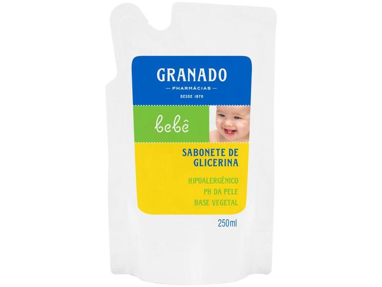 Imagem de Sabonete Infantil Líquido Granado Bebê  - Tradicional Refil 250ml