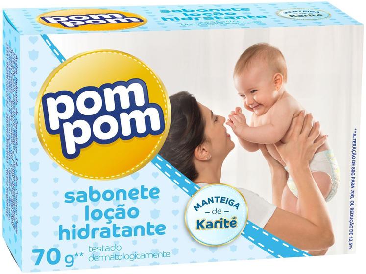 Imagem de Sabonete Infantil Pom Pom Hidratante - 80g