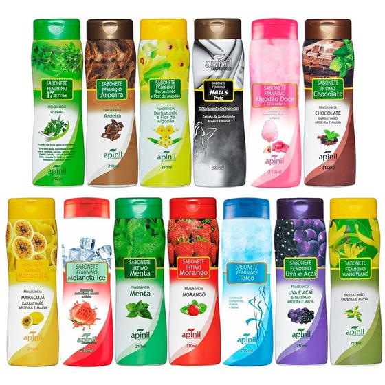Imagem de Sabonete Íntimo Cuidado Feminino Aromatizado Apinil 200ml