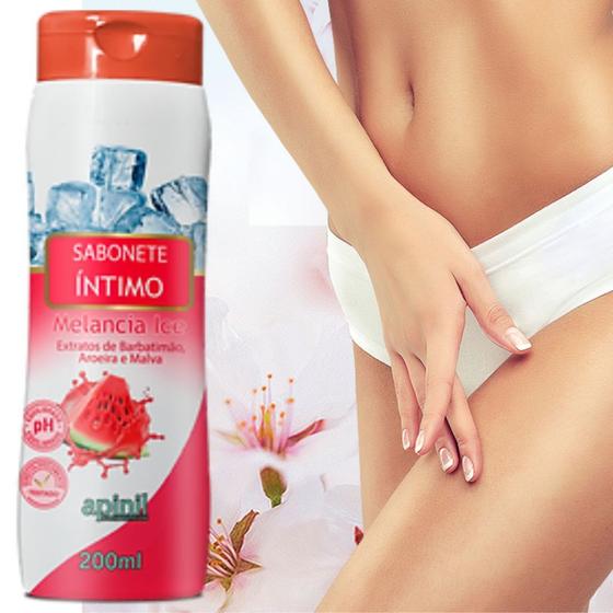 Imagem de Sabonete Íntimo Feminino Refrescante Melância Apinil