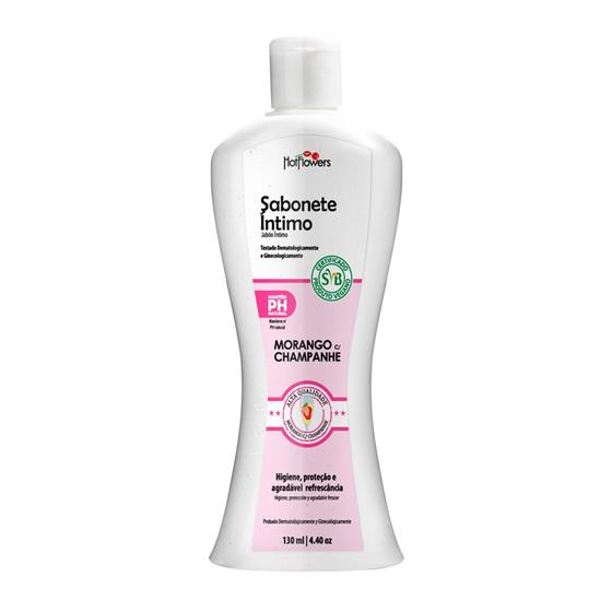 Imagem de Sabonete Intimo Morango com Champanhe 130ml