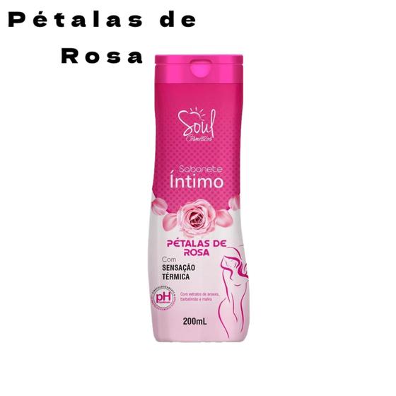 Imagem de Sabonete Intimo Soul Fragrâncias Talco, Pétala de Rosa e BabaSoul