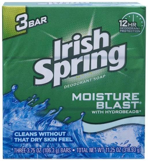 Imagem de Sabonete Irish Spring Moisture Blast - Pacote com 3 Unidades