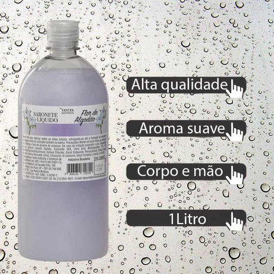 Imagem de Sabonete Liquido 1L - Flor de Algodão 