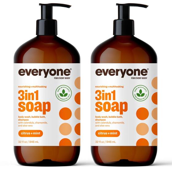 Imagem de Sabonete Líquido 3 em 1 - Shampoo, Banho e Espuma - 960ml