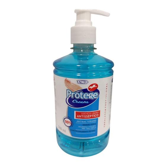 Imagem de Sabonete Líquido Antisséptico Antibacteriano 500ml Tacto - Clorexidina e Aloe Vera