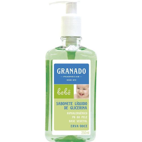 Imagem de Sabonete Líquido Baby Glicerina Erva Doce 250ml - Granado