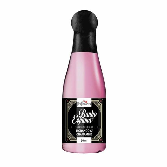 Imagem de Sabonete Liquido Banho e Espuma Morango com Champanhe 50ml