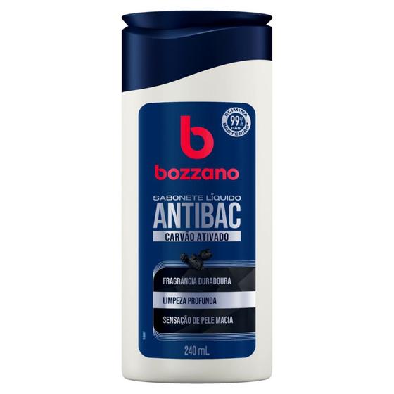 Imagem de Sabonete Líquido Bozzano Carvão Ativado Antibac 240ml