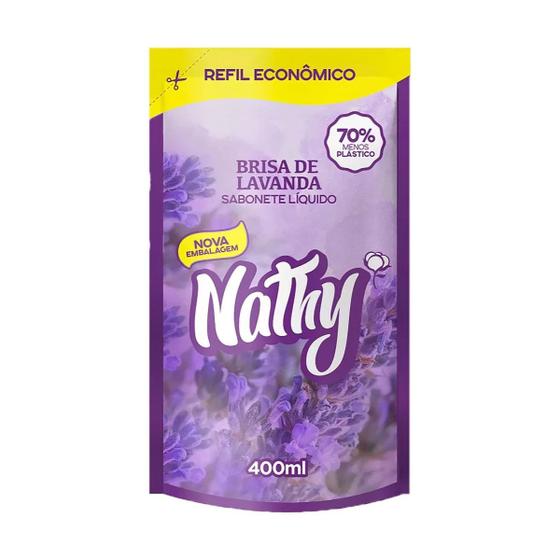 Imagem de Sabonete Líquido Brisa De Lavanda Refil 400ml Nathy