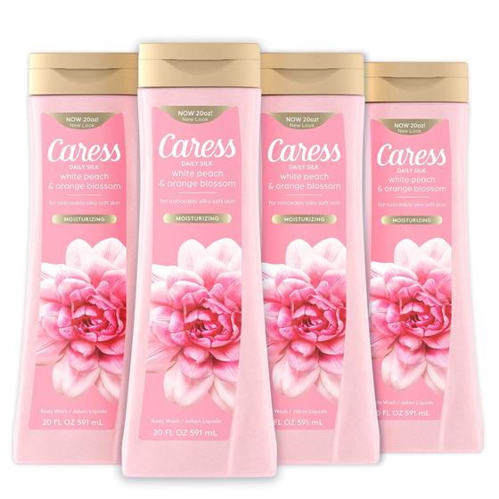 Imagem de Sabonete Líquido Caress Daily Silk White Peach & Orange Blossom - 600ml