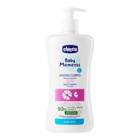 Imagem de Sabonete Líquido Chicco Baby Moments Sem Lagrimas Relaxa 500ml