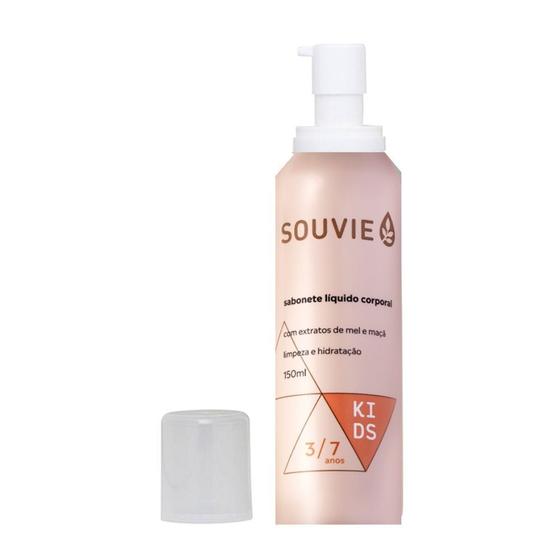 Imagem de Sabonete Líquido Corporal Kids (3 à 7 anos) 150ml  Souvie