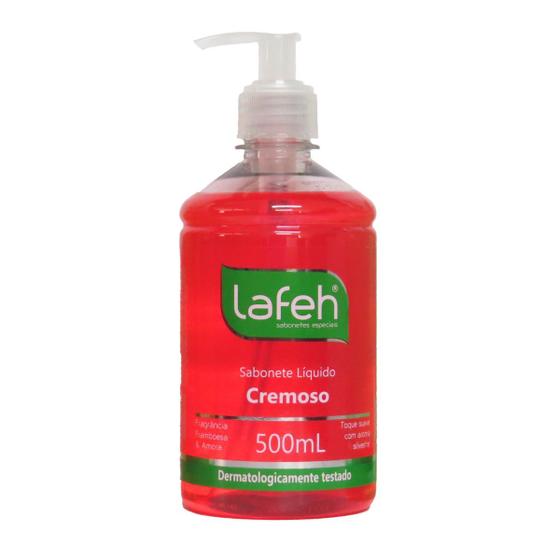 Imagem de Sabonete Liquido Cremoso com Válvula Pump 500ml Lafeh