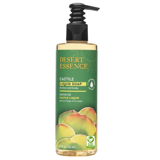 Imagem de Sabonete líquido de castela Desert Essence Óleo de melaleuca 250ml