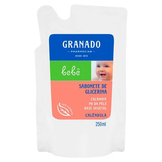 Imagem de Sabonete Líquido de Glicerina Granado Bebê Calêndula Refil 250ml