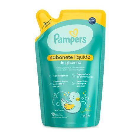 Imagem de Sabonete Líquido de Glicerina Refil Pampers 350ml