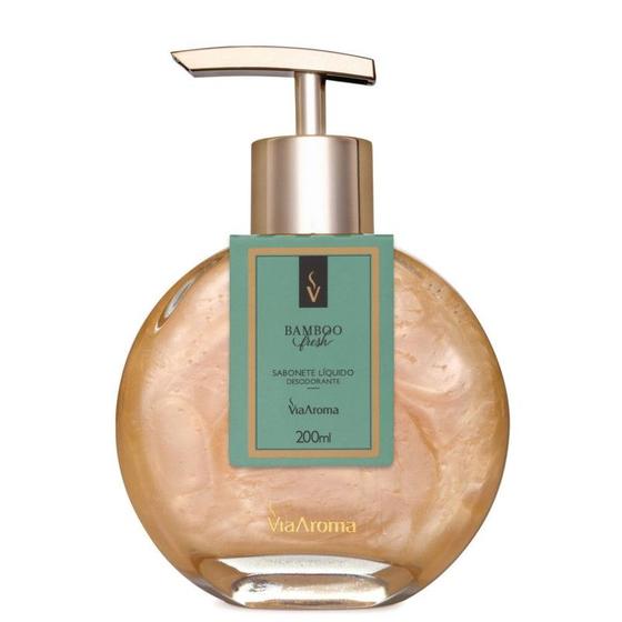 Imagem de Sabonete Líquido Desodorante Bamboo Via Aroma - 200ml