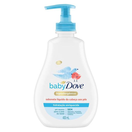 Imagem de Sabonete Líquido Dove Baby Hidratação Enriquecida 400ml