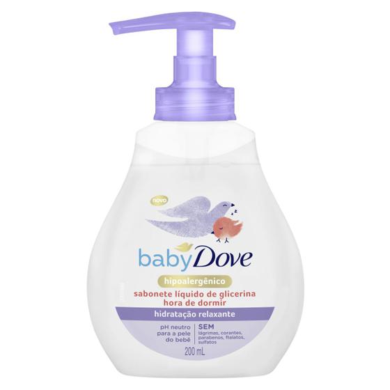 Imagem de Sabonete Líquido Dove Baby Hidratação Relaxante 200ml