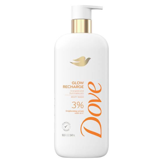 Imagem de Sabonete líquido Dove Glow Recharge Esfoliante 550 ml com vitamina C