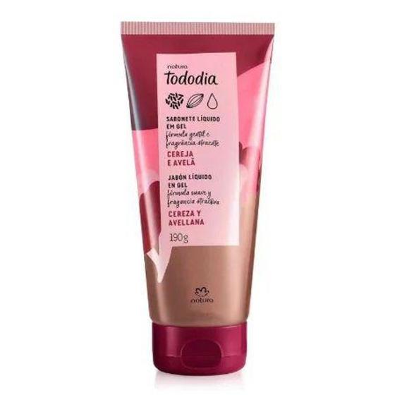 Sabonete Líquido em Gel Natura Tododia Cereja e Avelã 190g - Sabonete ...