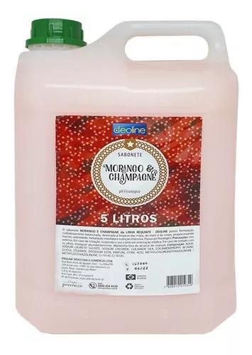 Imagem de Sabonete Liquido Espuma Morango e Champagne 5l - Premisse