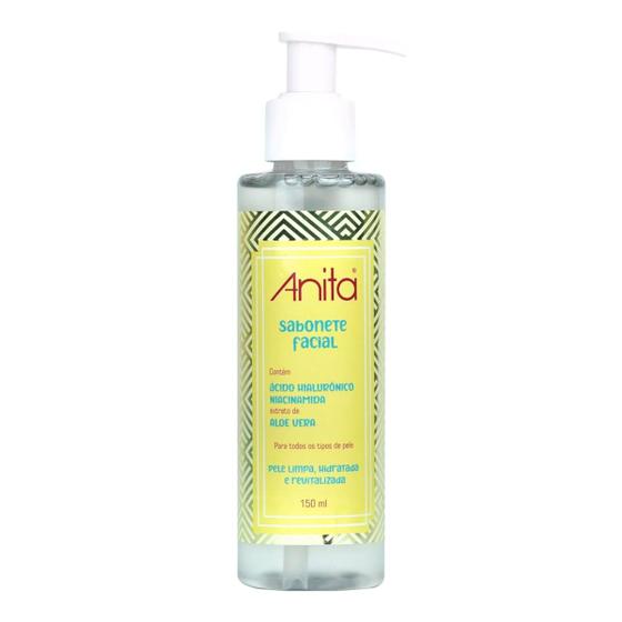 Imagem de Sabonete Líquido Facial com Ácido Hialurônico 150ml Anita -