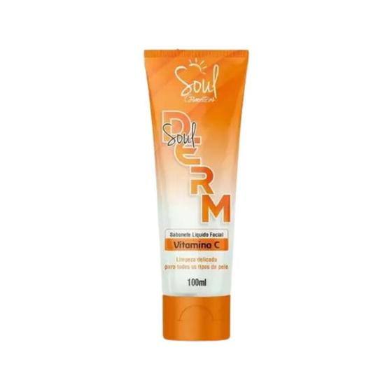 Imagem de Sabonete Líquido Facial de Vitamina C - Soul Cosméticos (100ml)