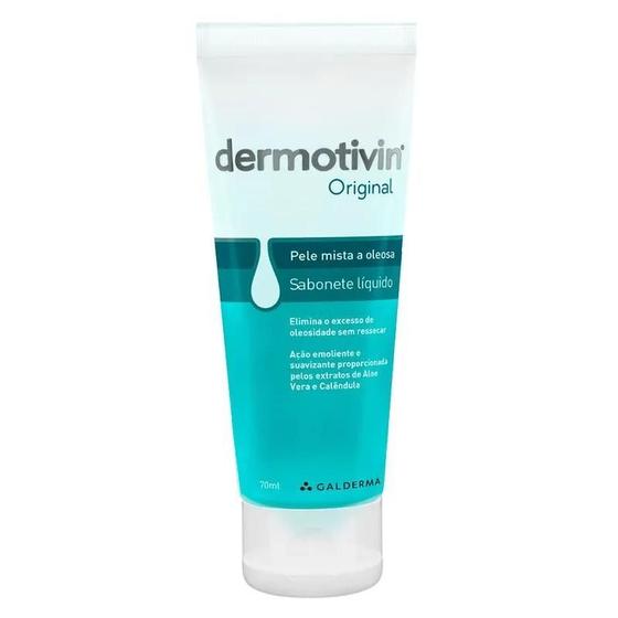 Imagem de Sabonete Líquido Facial Dermotivin Original - 70ml