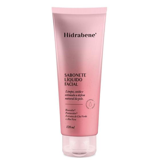 Imagem de Sabonete Líquido Facial Hidrabene Hidratante Vegano Aleo Vera 120Ml