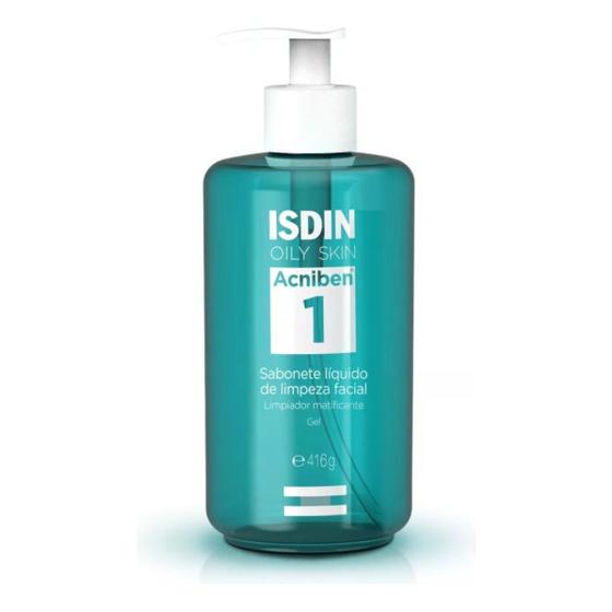 Imagem de Sabonete Líquido Facial Oily Skin Acniben 416ml Isdin