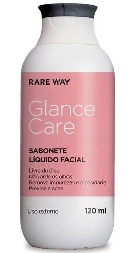 Imagem de Sabonete Liquido Facial Pele 120ml Limpa E Suave Glance 