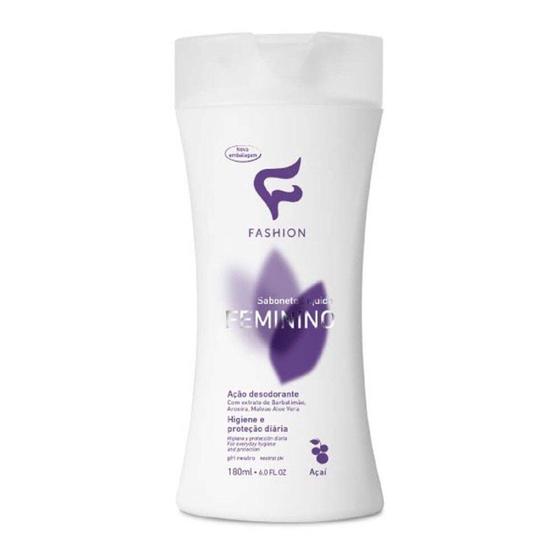 Imagem de Sabonete Líquido Feminino Açaí 180ml - Fashion