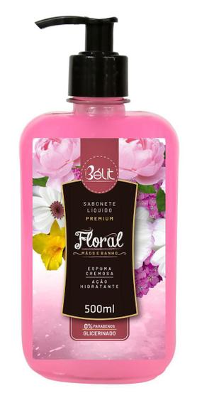 Imagem de Sabonete Líquido Floral 500Ml Bélit Premium