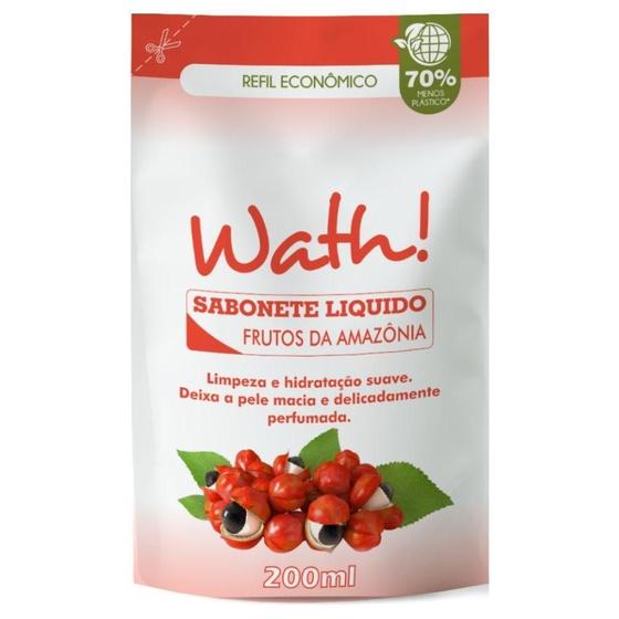 Imagem de Sabonete Líquido Frutos Da Amônia 200Ml Refil Linha Wath