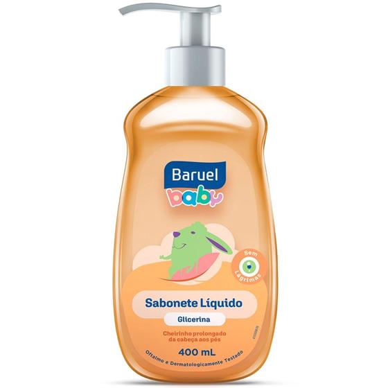 Imagem de Sabonete líquido glicerina (400 ml)  - Baruel