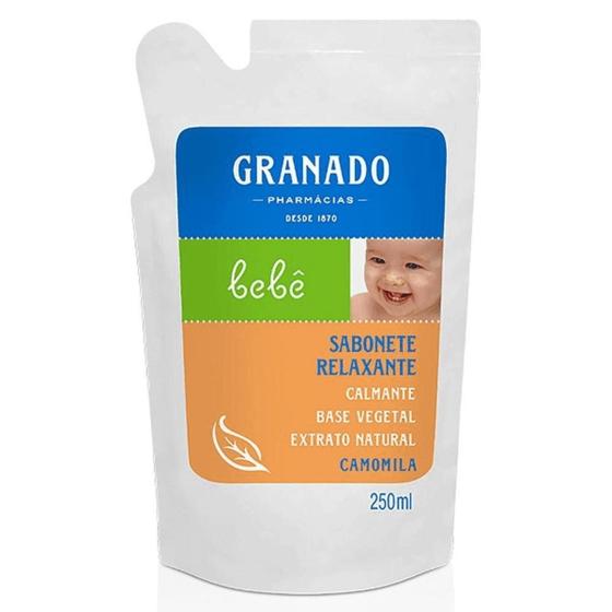 Imagem de Sabonete Líquido Granado Bebê Camomila Refil 250ml