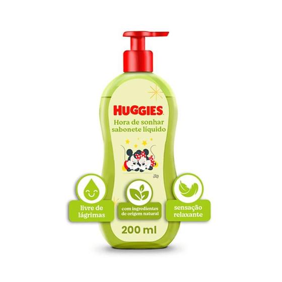 Imagem de Sabonete líquido huggies camomila hora de sonhar 200ml