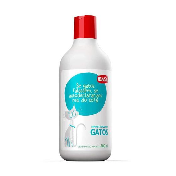 Imagem de Sabonete Líquido Ibasa para Gatos 500ml