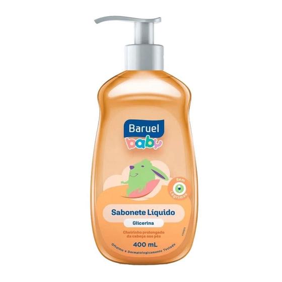 Imagem de Sabonete Líquido Infantil Com Glicerina 400Ml Baruel Baby